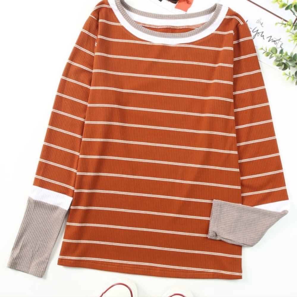 💜 New Ribbed Long Sleeve Top - Picture 11 of 11